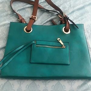 Handbag w/coin pouch